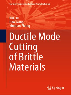cover image of Ductile Mode Cutting of Brittle Materials
